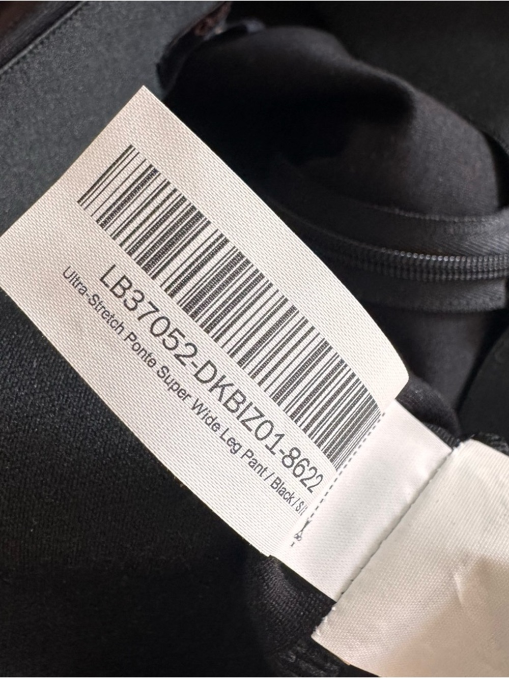 Quince | Ultra Stretch Ponte Super Wide-Leg High-Rise Pants in Black ~ Small - Picture 12 of 12